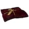 Burgundy Red Ultra Plush Faux Fur Throw Blanket